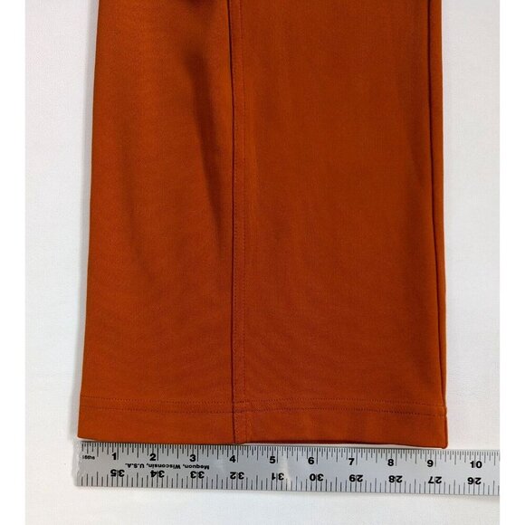Athleta Delancey Straight Cargo Pant Size Large Foliage Orange - Picture 12 of 12